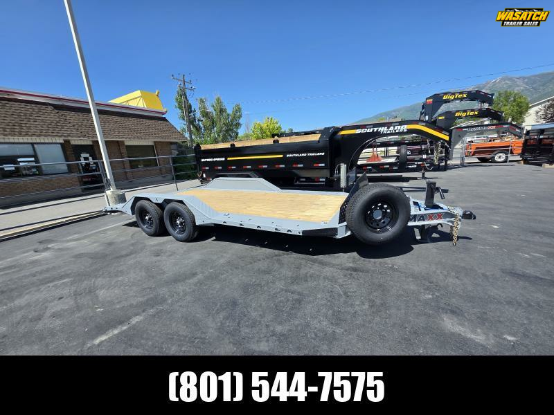 2025 RawMaxx 18' SLX 14K Car Hauler Flatbed Trailer