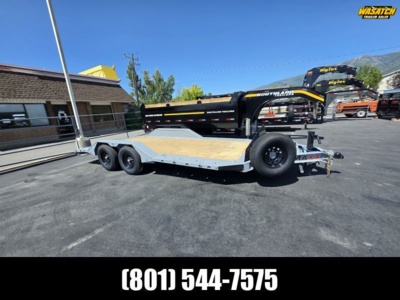 2025 RawMaxx 18' SLX 14K Car Hauler Flatbed Trailer