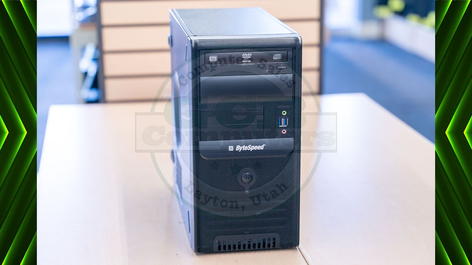 Custom i5-9400 Gamer 480GB SSD 16GB RAM GTX 1050Ti Windows 11 Gaming PC Tower