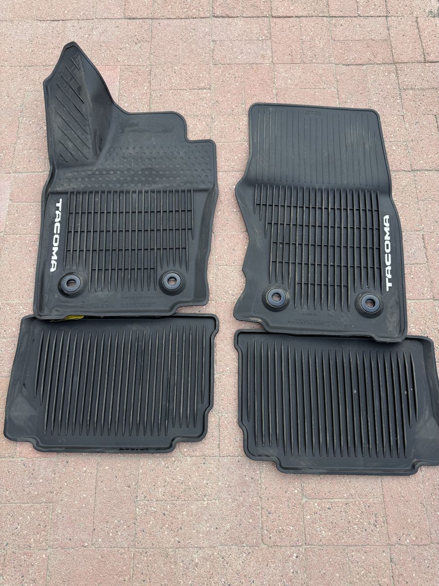 OEM 2026 Toyota Tacoma All Weather Floor-mats