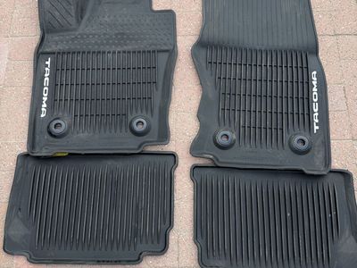 OEM 2026 Toyota Tacoma All Weather Floor-mats