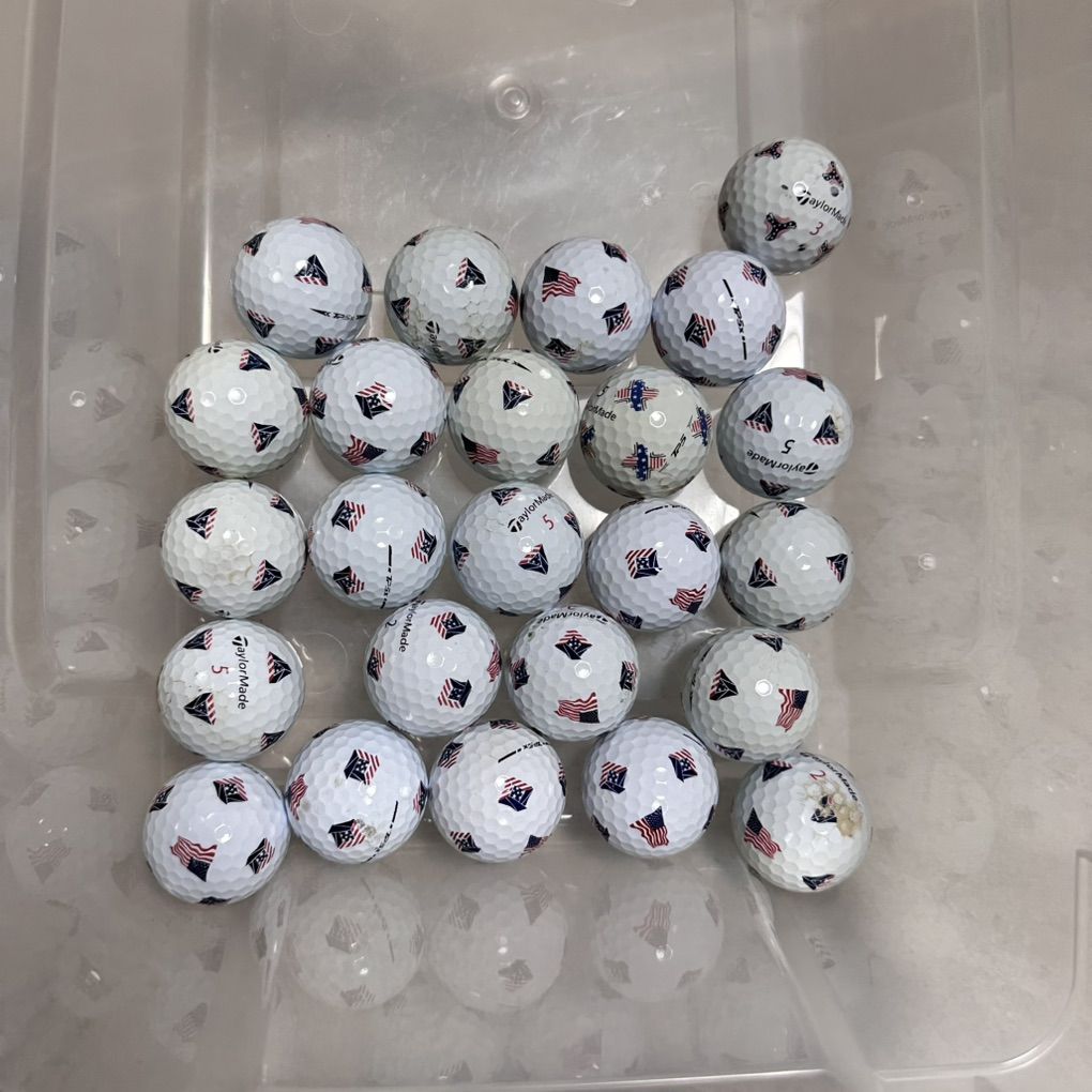 TaylorMade TP5-TP5X American Flag Golf Balls