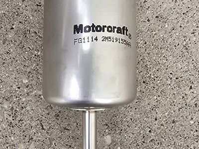 Motorcraft F81114 2M519155AA Fuel Filter - Genuine OEM Replacement Part