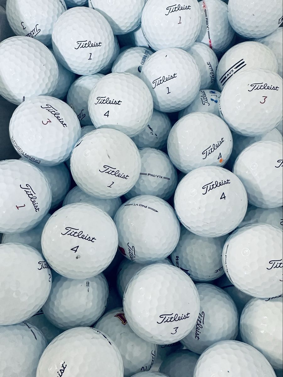 Good Condition ProV1x Golf Balls in stock