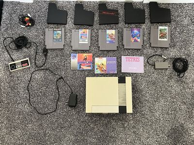 Nintendo NES Console + Game Bundle