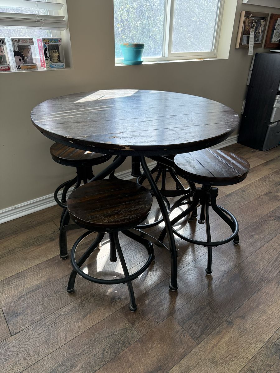Table And Stools
