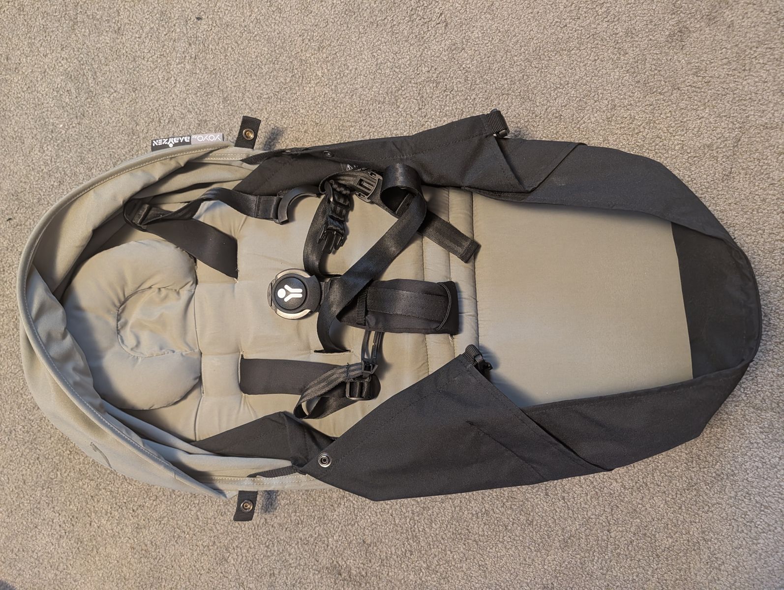 Babyzen YOYO 0+ Newborn Pack / Bassinet Attachment with Cover & Bag