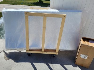 Qty-2 **Twin** 9" Memory Foam Mattress