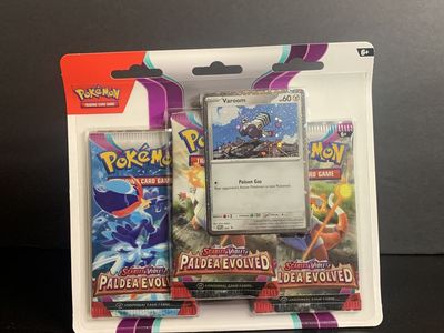 Paldea Evolved 3-Pack Blister