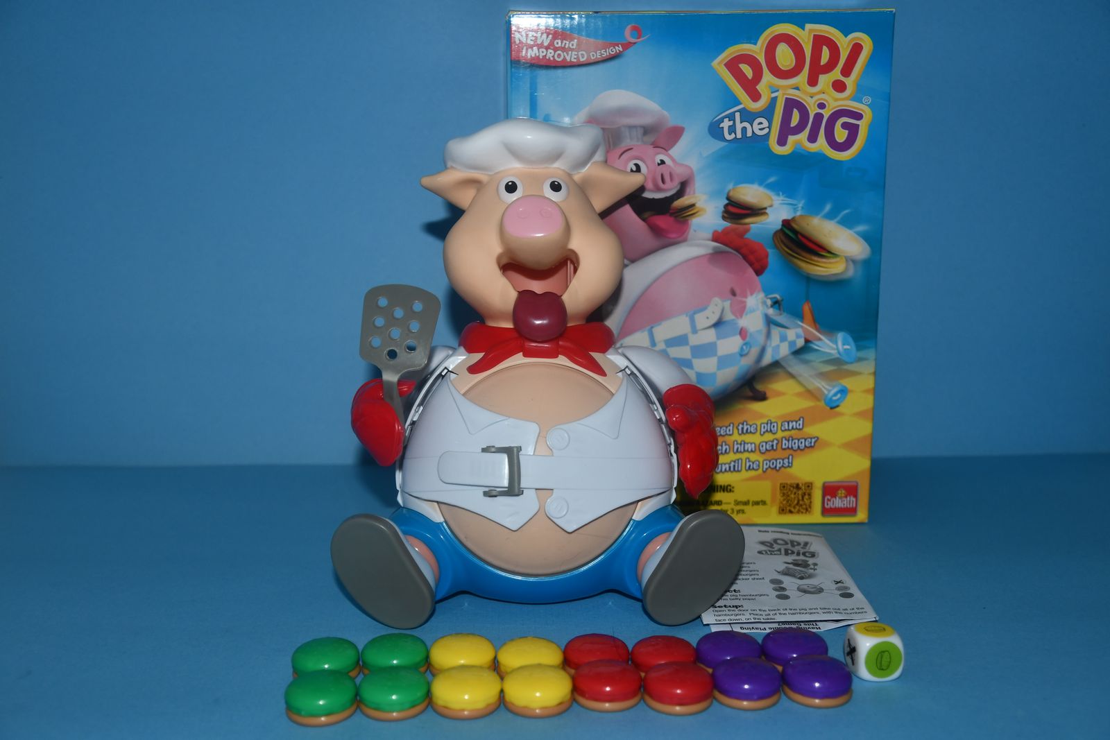 "POP THE PIG" GAME ~ AGES 4+ ~ 4 to 6 PLAYERS ~ COMPLETE!