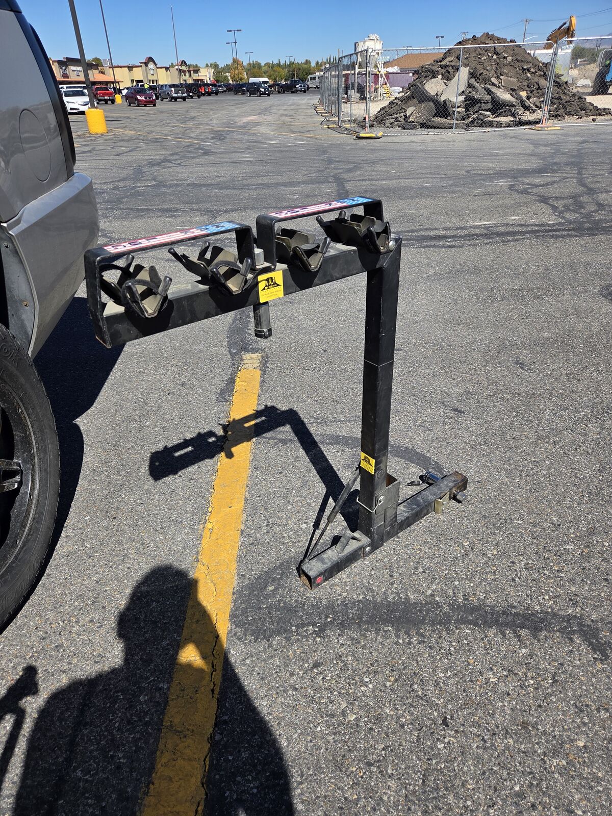 2 vehicle hitch bike racks 25 each
