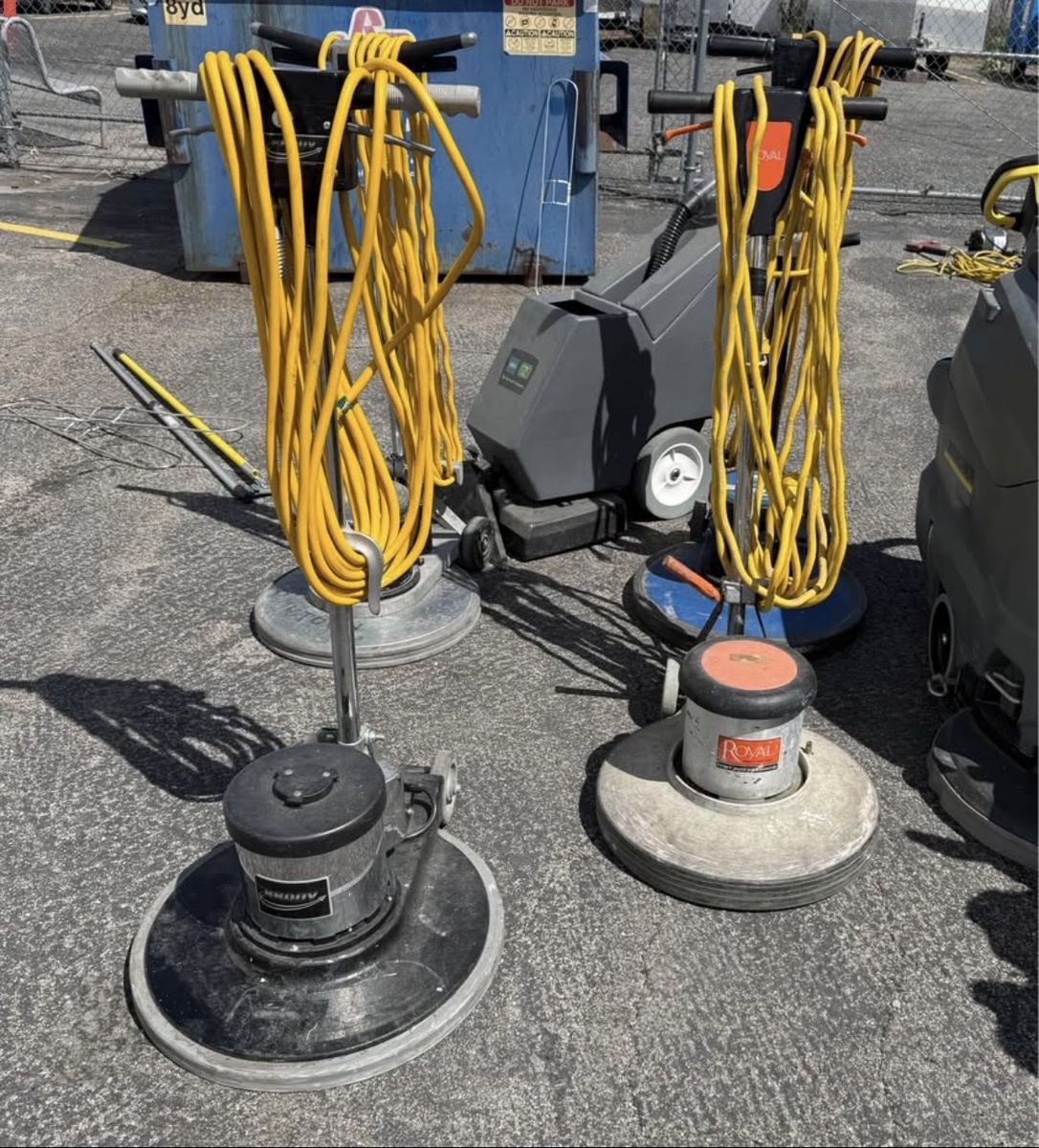 Commercial Heavy Duty Floor Buffer Polisher Machine - Tested & Working