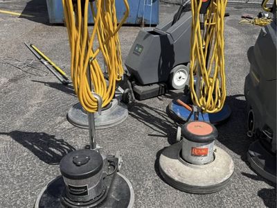 Commercial Heavy Duty Floor Buffer Polisher Machine - Tested & Working