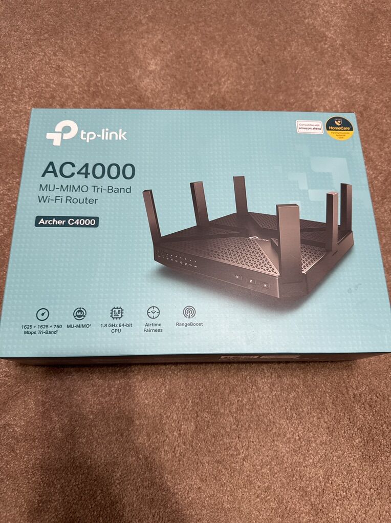Tp-link Wi-fi Router AC4000