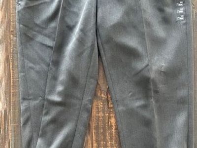 Apt 9 Pants Mens 34x34 Slim Fit Dress Slacks Formal Flat Front Charcoal