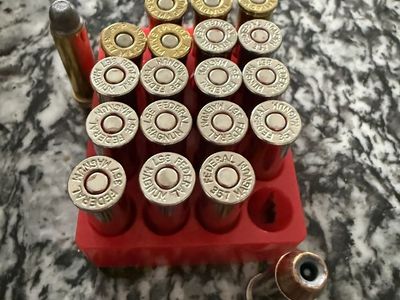 Federal Premium 357 158 GR. Hydra-Shok Jacketed Hollow Points 14 HP 6 FMJ (mixed rounds)