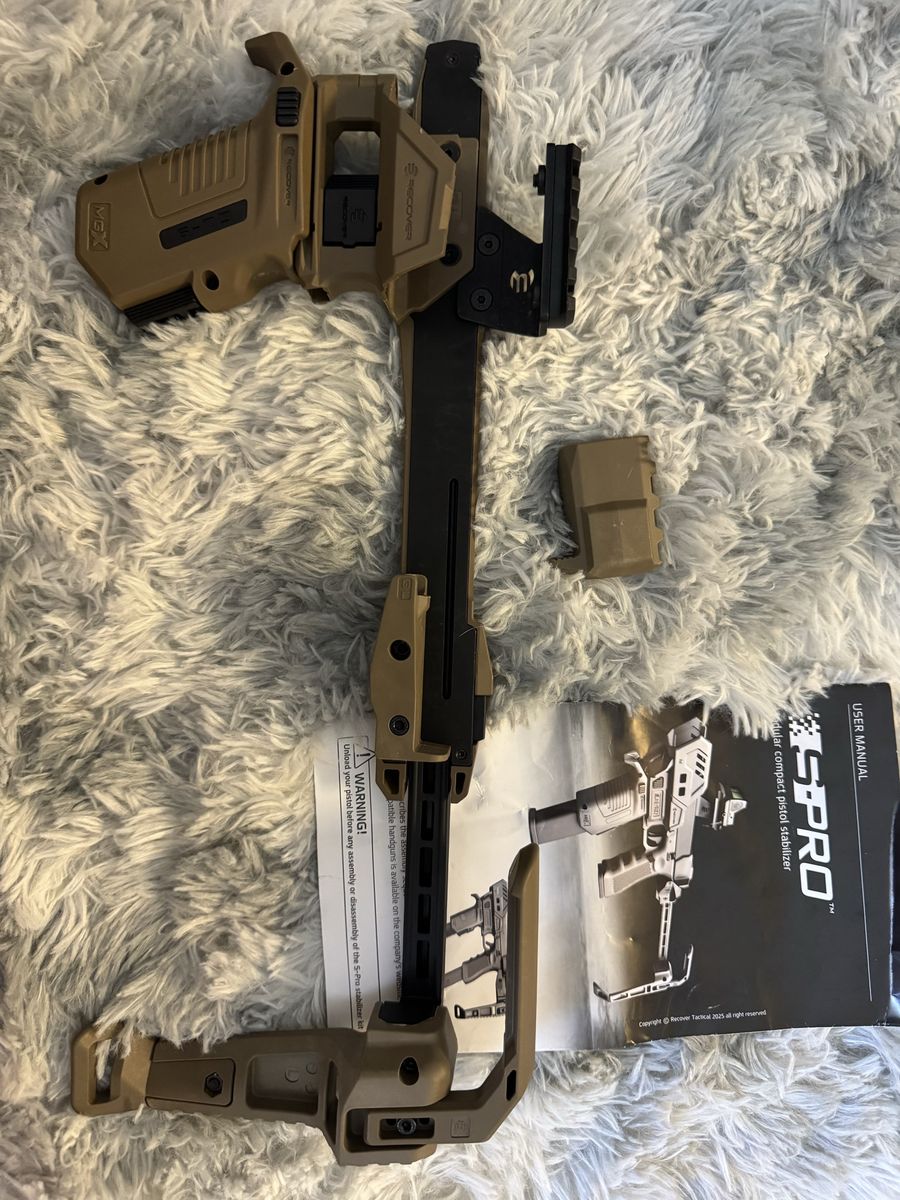 Recover Tactical S-Pro brace kit for multiple models - Tan