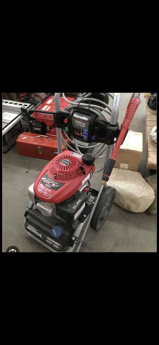 New Pressure Washer