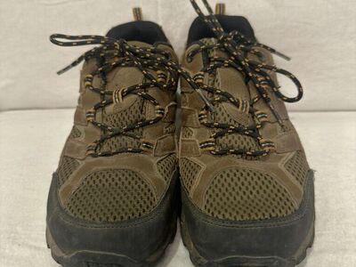 Merrell Youth 5 Brown Mesh/lthr Wtrprf Hiking Shoe
