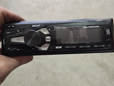 DUAL XDM16BT Bluetooth deck car stereo Like new missing wiring harness