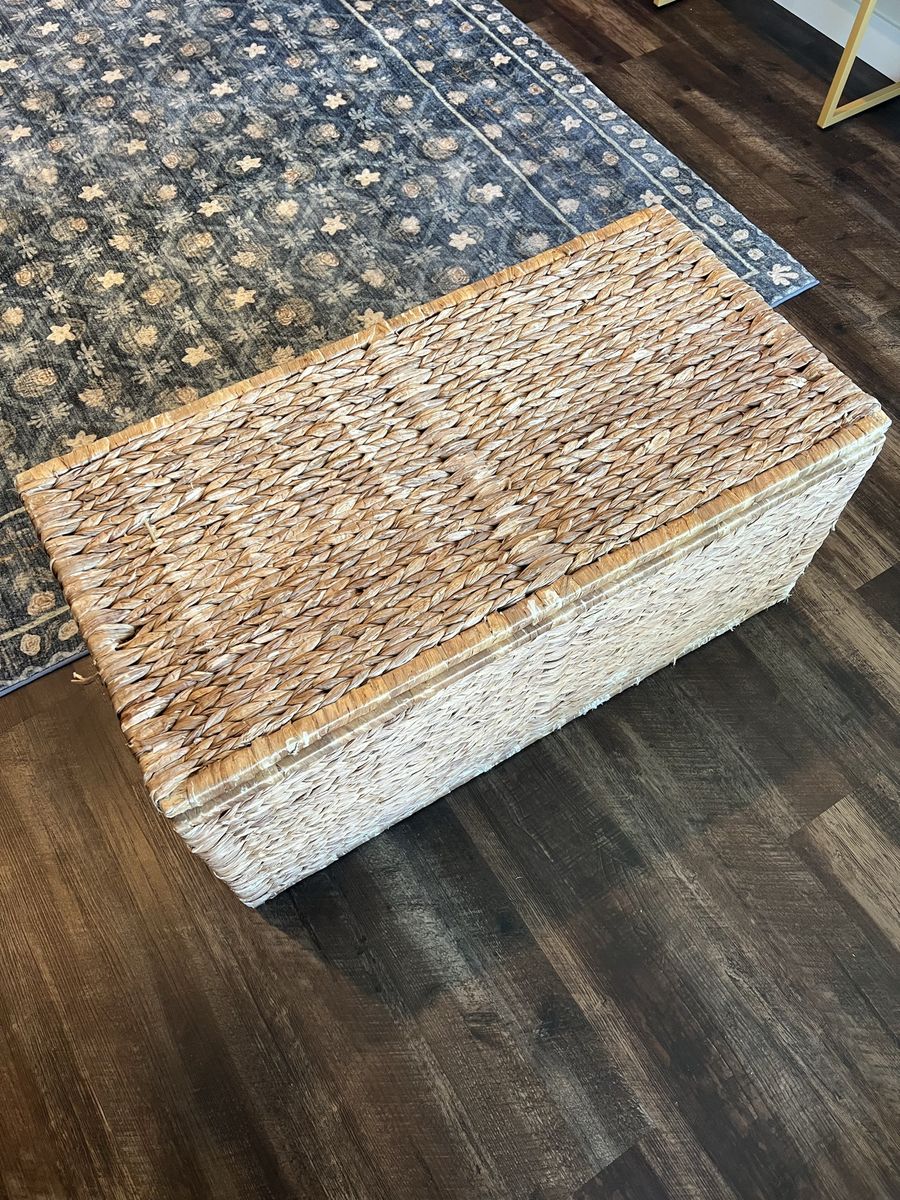 Threshold Studio McGee Storage Bench - Wicker