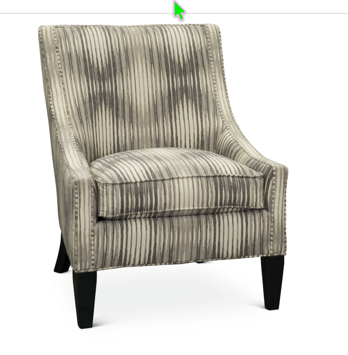 Pair of Modern Transitional Accent Armchairs – RC Willey Accord Set (Excellent Condition)