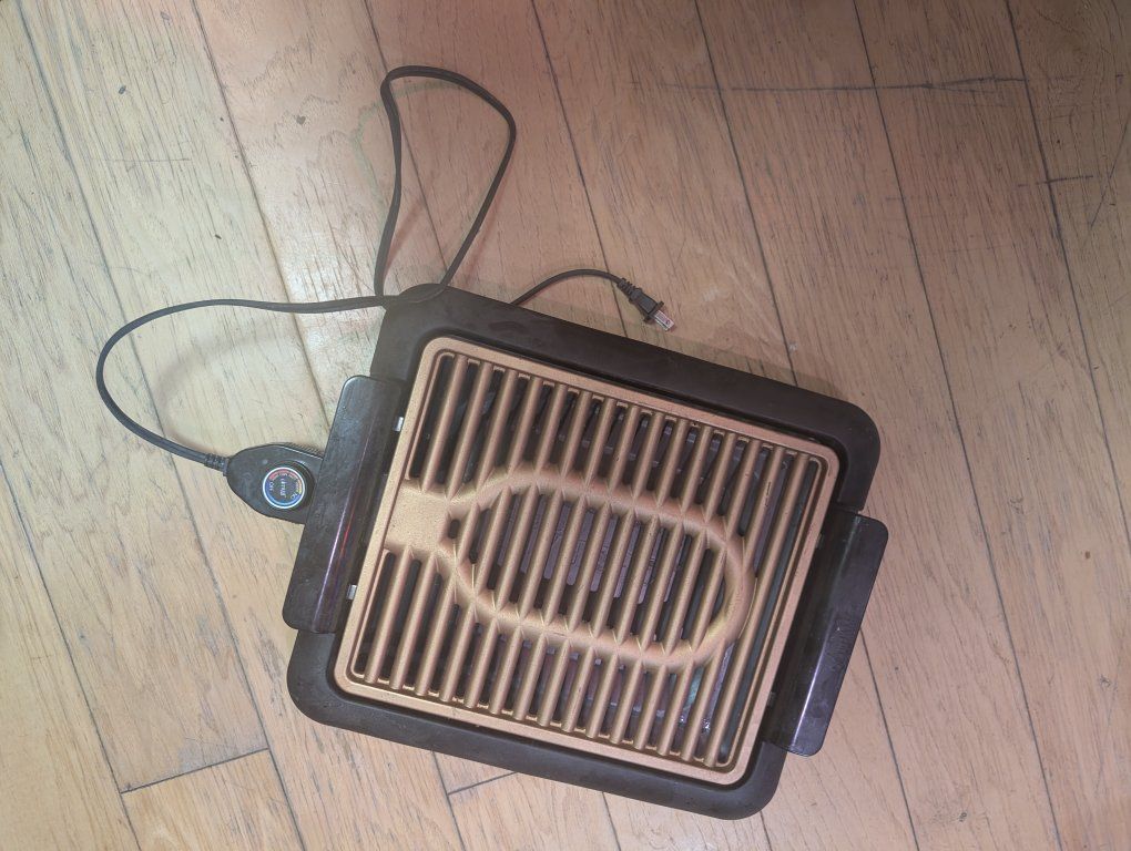 Electric Indoor Grill with Temperature Control