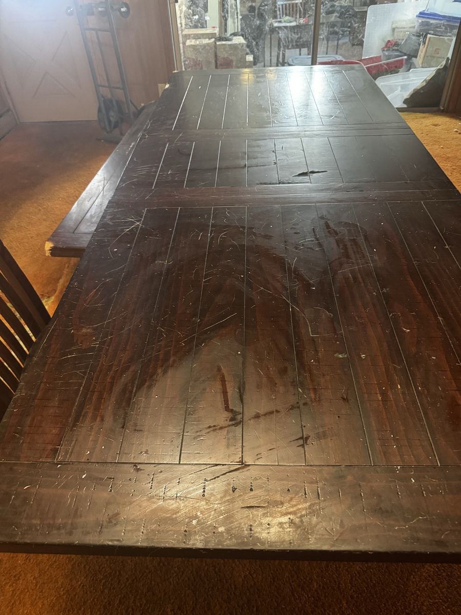 Large dining room table Free