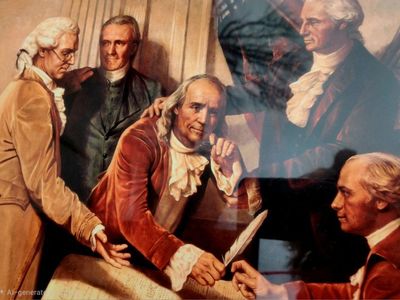 SIGNED Del Parson painting