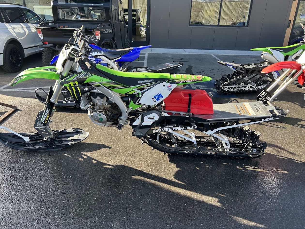 2018 Kawasaki KX450 Timbersled