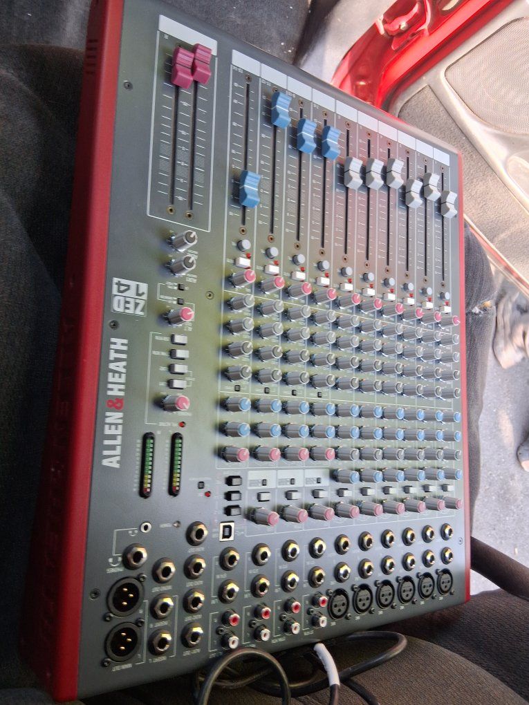 Allen & Heath ZED-14 14-Channel Studio/Live Mixer with USB Audio Interface
