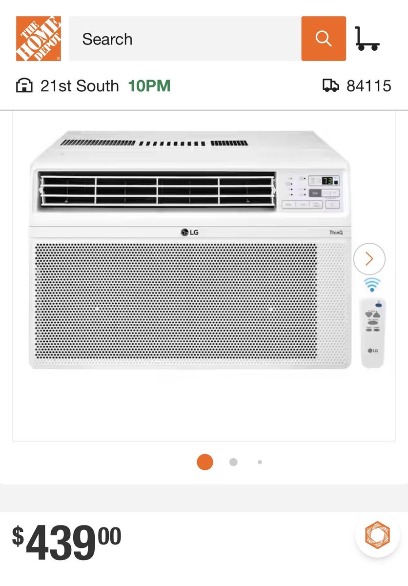 NEW! Window Air Conditioner/Dehumidifier