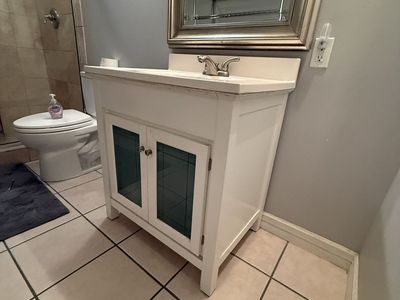 Single Sink White Vanity