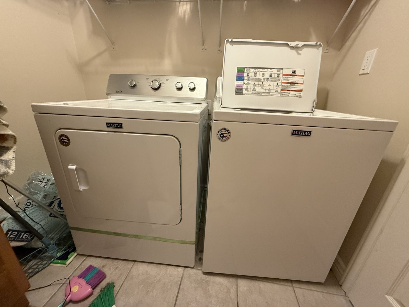 Maytag Washer and Electric Dryer Set