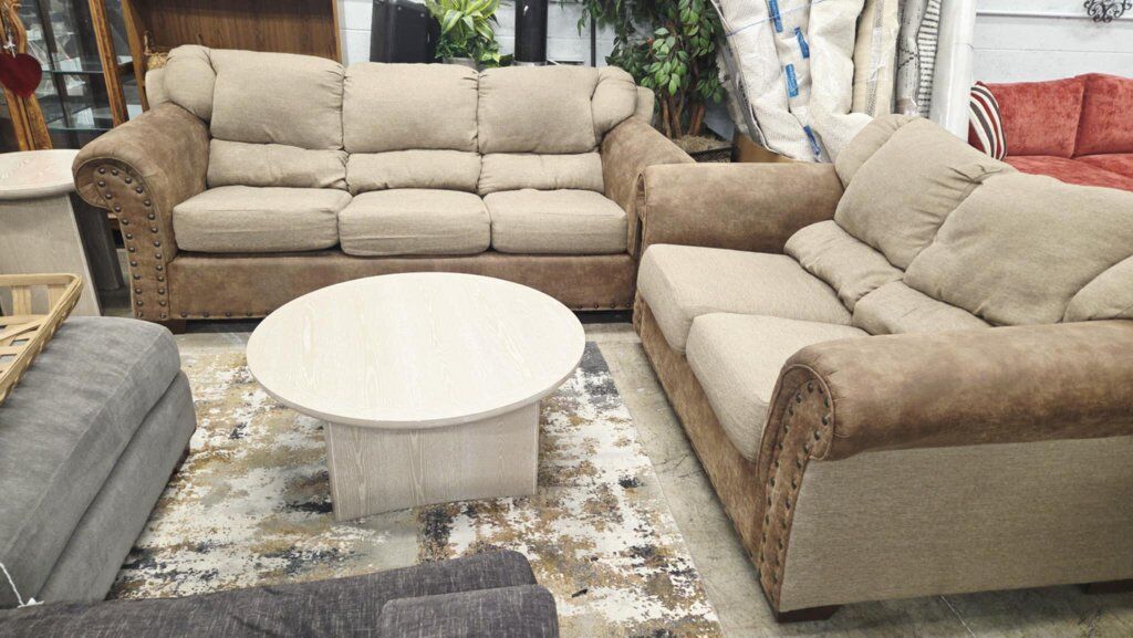🤎Sofa and Loveseat Set