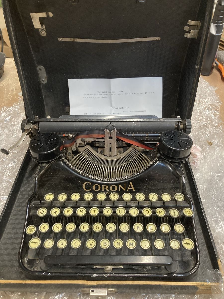 Vintage Corona Four Portable Typewriter