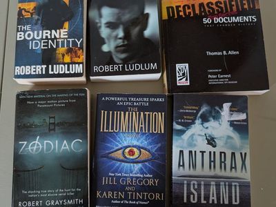 6 book bundle $20/$5 each