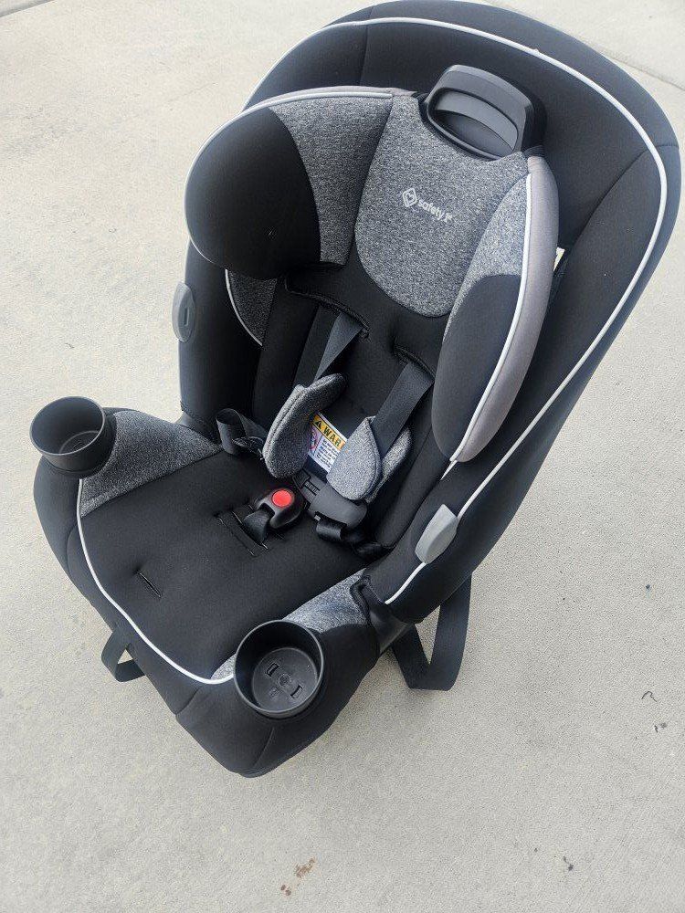 Safety 1st car seat forward, rear facing & booster