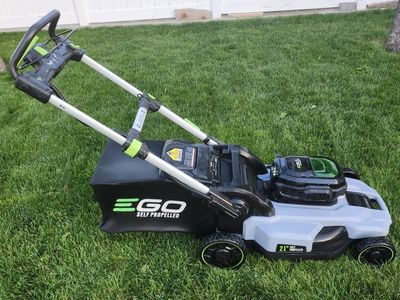 E Go Electric Lawnmower