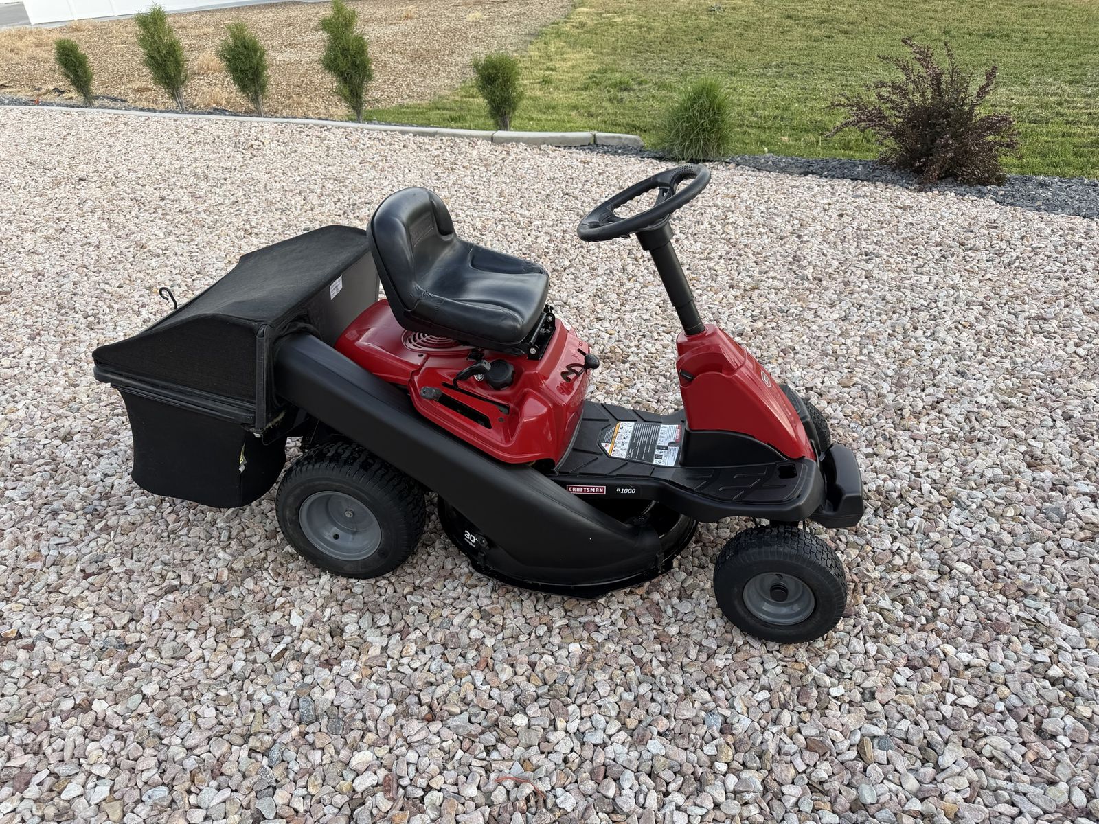 Craftsman 30” riding mower