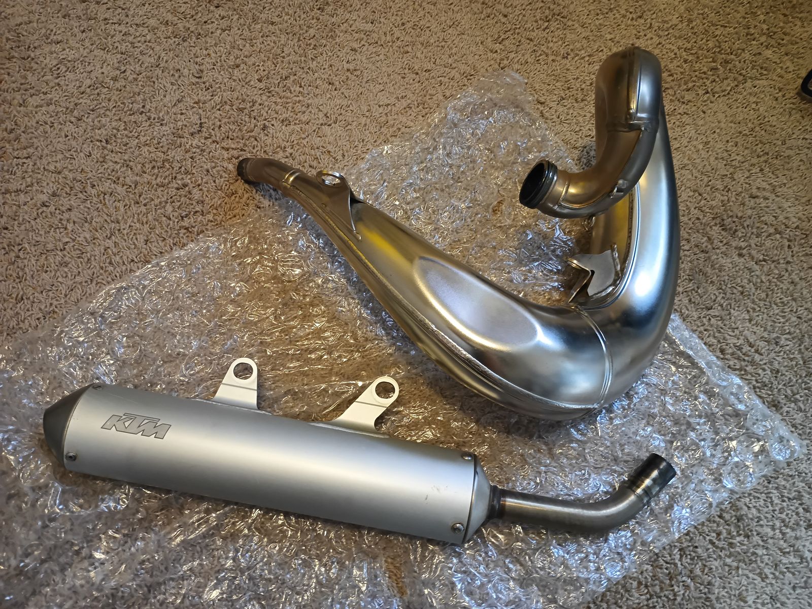 KTM 250SX-F Husqvarna Husky SX Factory Exhaust System (19-22') used 74 hrs