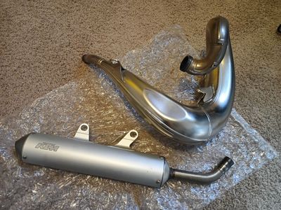KTM 250SX-F Husqvarna Husky SX Factory Exhaust System (19-22') used 74 hrs