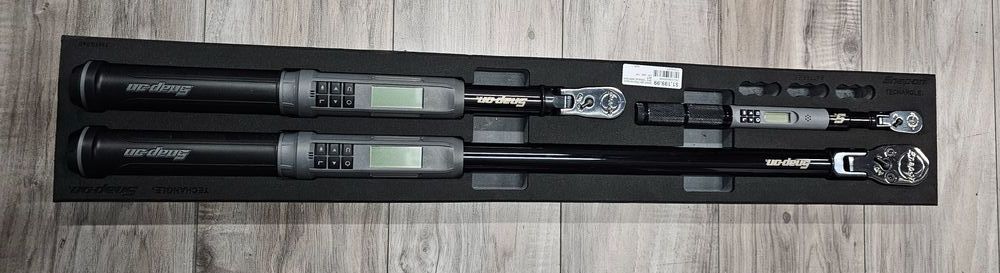 SNAP-ON TECHANGLE 3PC TORQUE WRENCH SET ATECH3F300VK