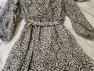 New. H&M Long Sleeve Large Summer Dresd