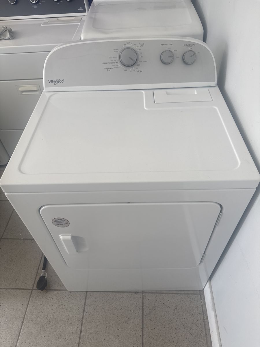 Whirlpool White Electric Dryer - Excellent Condition