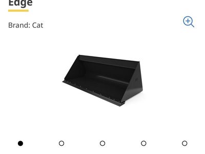 Cat skid steer bucket 80 inch