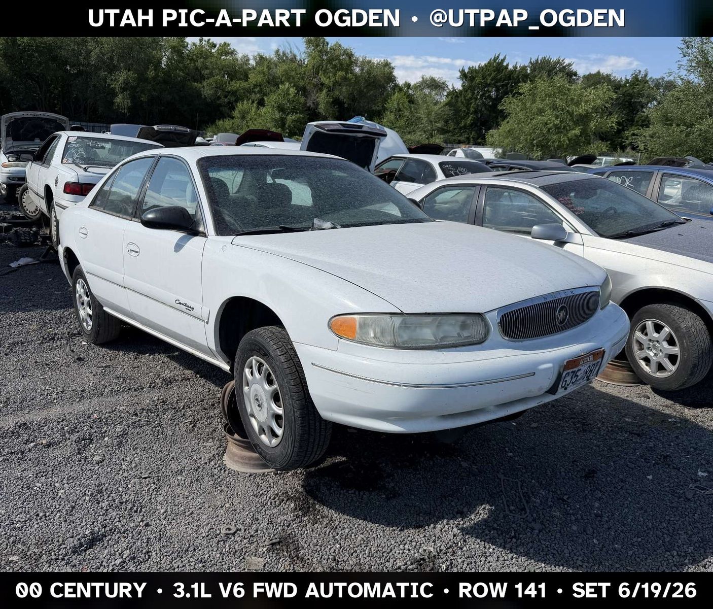 2000 Buick Century Parts - UTPAP Ogden