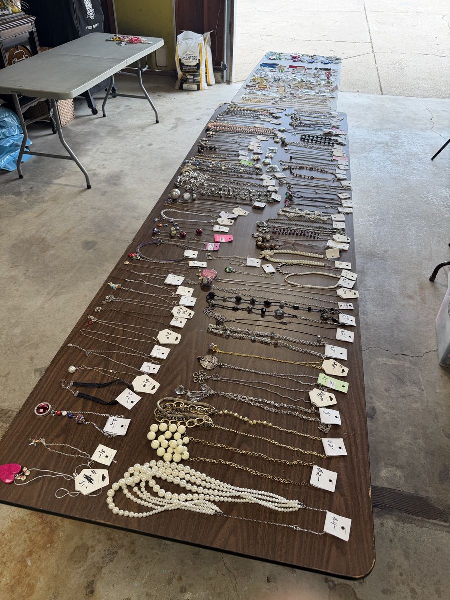 HUGE 220-Piece Jewelry Lot – Reseller’s Dream – Necklaces, Bracelets, Rings & More