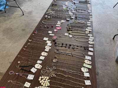 HUGE 220-Piece Jewelry Lot – Reseller’s Dream – Necklaces, Bracelets, Rings & More