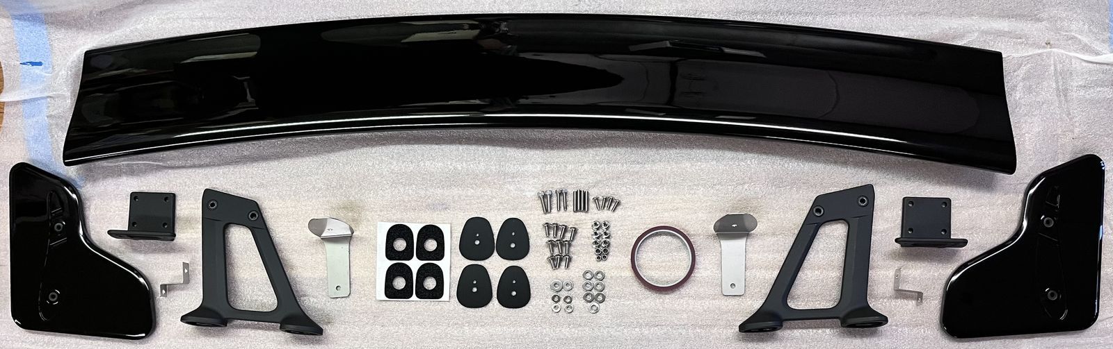 OLM S208 / S209 Style Gloss Black Rear Spoiler for 2015-2021 Subaru WRX & STI WRX STI WRXSTI   OLM  70032.5